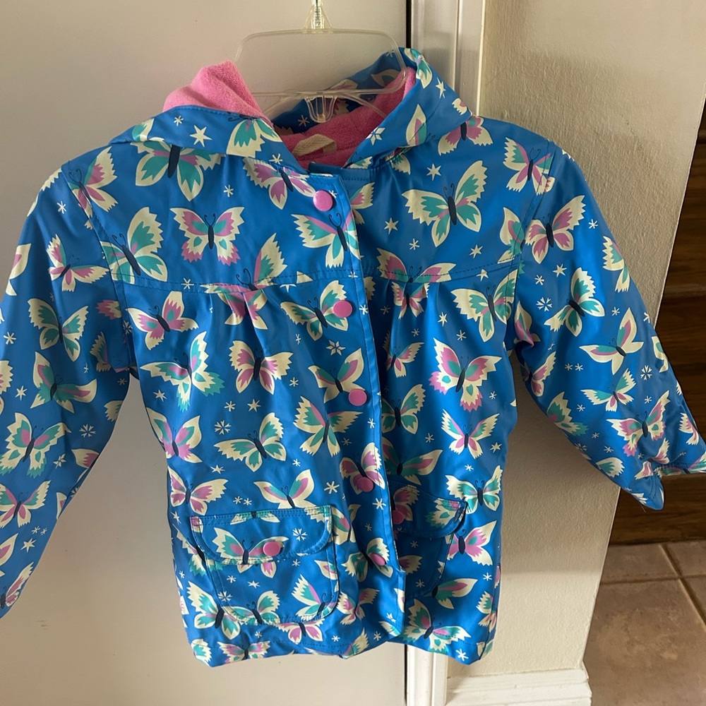 Hatley Pink and Blue Kids Jacket